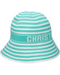 Dior - Cappelli Di Dior Cristiani Donne Tessuti Blu/Turchese - Lyst