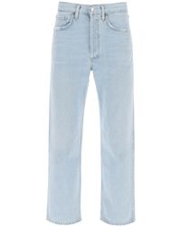 Agolde - Lana Crop Mid Rise Vintage Straight Jeans - Lyst