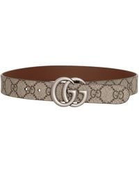 Gucci - Belt Junior W.25 Gg Supreme H2 - Lyst