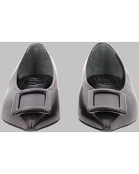Roger Vivier - Ballet Flats Pointed Leather - Lyst