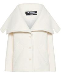Jacquemus - Le Caban Caruso Draped Collar Jacket - Lyst
