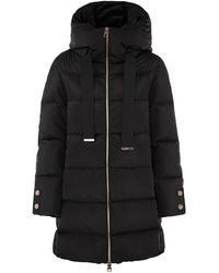 Herno - Een Vorm Down Jas Met Kap - Lyst
