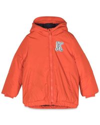 KENZO - Down Jacket With Hood - Lyst