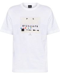 Paul Smith - Ps12345 Cotton T Shirt - Lyst