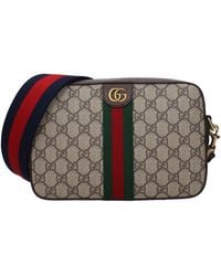Gucci - Ophidia Crossbody Bags For /Ebony Fabric - Lyst