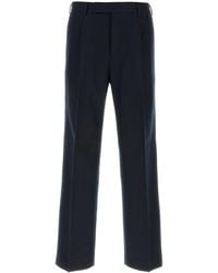 PT Torino - Midnight Tapered Cotton-Wool Pants - Lyst