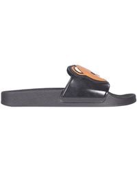 Moschino - Slide Teddy Bear Sandals - Lyst
