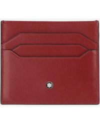 Montblanc - Meisterstück Leather Cardholder - Lyst