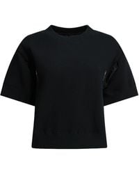 Sacai - T-shirt Met Ronde Hals - Lyst