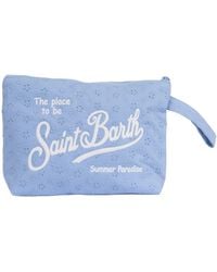 MC2 Saint Barth - Aline Sangallo L Cotton Mini Flowers Embry 36 Emb - Lyst