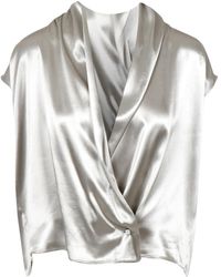 Alberta Ferretti - Overhemden Grijs - Lyst
