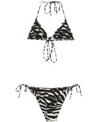 Ermanno Scervino - Bikini À Imprimé Zébré - Lyst