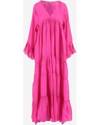 Péro - Vestido largo de seda - Lyst