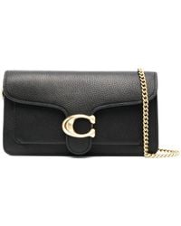 COACH - Tabby Chain Leather Clutch - Lyst