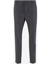 Jacob Cohen - Stretch Wollen Broek - Lyst
