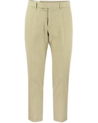 PT Torino - Rebel Cotton and Linen pantaloni - Lyst