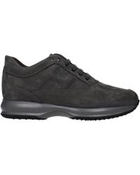 Hogan - Interactive Sneakers Suede/Taupe - Lyst
