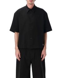 Studio Nicholson - T-shirts En Polo's Zwart - Lyst