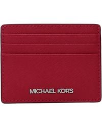 Michael Kors - Document Holder Leather/Dark Raspberry - Lyst