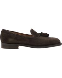 Alden - Mobine à glands en cuir en daim - Lyst