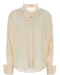Givenchy - Deconstructed Collar Shirt - Lyst
