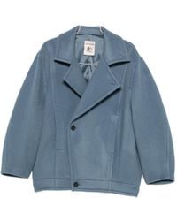 Semicouture - Kara Wool Coat - Lyst