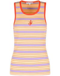 JW Anderson - Jw Anderson Cotton Tank Top - Lyst
