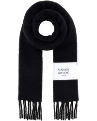 Maison Kitsuné - Alpaca Wool Scarf - Lyst