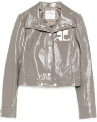 Courreges - Reedition Vinyl Jacket - Lyst