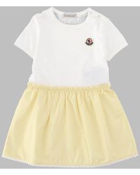 Moncler - Vestito Maniche Corte Baby - Lyst