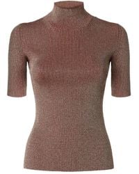 Missoni - Ribgebreide Tanktop Met Metallic Effect - Lyst