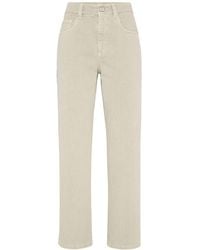 Brunello Cucinelli - Jeans Dritti - Lyst