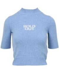 Sportmax - Truien Lichtblauw - Lyst