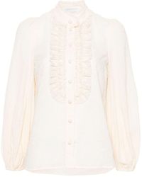 Zimmermann - Katoenen Blouse - Lyst
