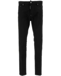 DSquared² - Cotton Blend Jeans - Lyst