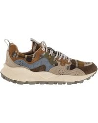 Flower Mountain - Yamano 3 Suede And Wool Sneakers - Lyst
