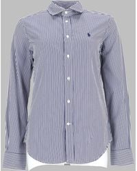 Polo Ralph Lauren - Striped Cotton Button-Up Shirt - Lyst