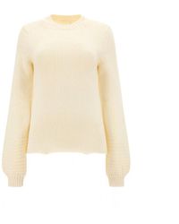 Chloé - Pullover aus Kaschmir und Wolle - Lyst