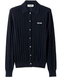 Miu Miu - Maglieria Kasjmier Traforo F.18 - Lyst