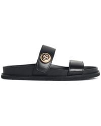 Tory Burch - Schwarze Lear-Hausschuhe "Romy Sport" von - Lyst