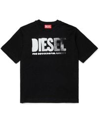DIESEL - T Shirt With Logo - Lyst
