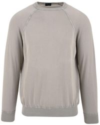 Drumohr - Pullover beige - Lyst