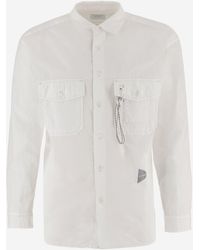 and wander - Shirt Cotton-Blend - Lyst