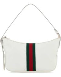 Gucci - Leather Small Lunetta Shoulder Bag - Lyst