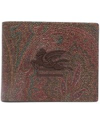 Etro - Pagaso Wallet With Print - Lyst