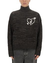 Etudes Studio - Jersey With Logo - Lyst