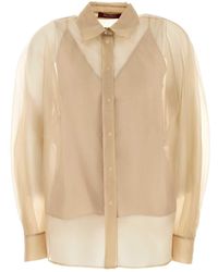 MM STUDIO - Organza Ovale Shirt - Lyst