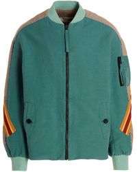 Incotex - Contrast Band Bomber Jacket - Lyst