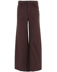 Mother - Wide-Leg Jeans - Lyst