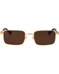 Bottega Veneta - Metal Sunglasses - Lyst